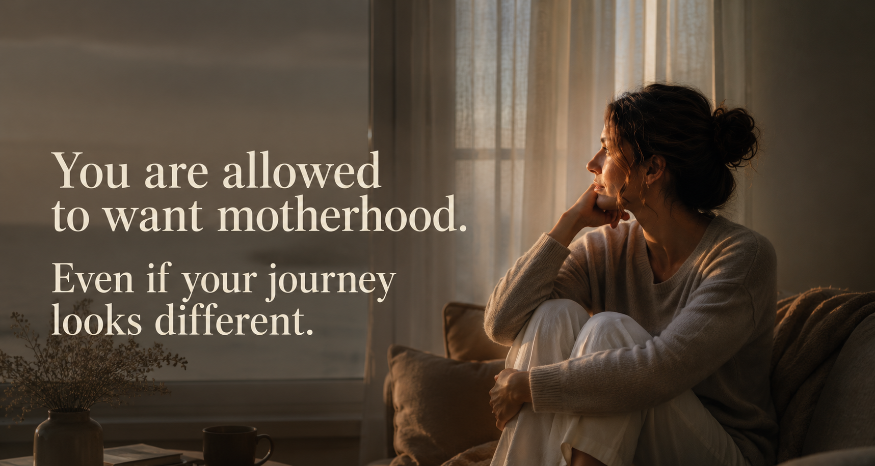 You are allowed to want motherhood. Even if your journey looks different.